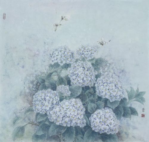 樊蕾工筆畫作品暨藝術(shù)衍生品展在高淳陶瓷博物館舉行