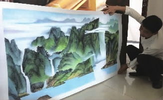 公園保安苦練繪畫40年,想辦畫展