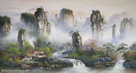 王志進砂石畫圖片素材