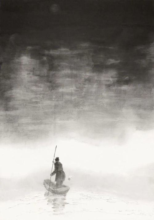 第七屆揚子晚報藝術節 水墨畫大師蓋茂森畫作 大美壯哉,西游墨痕