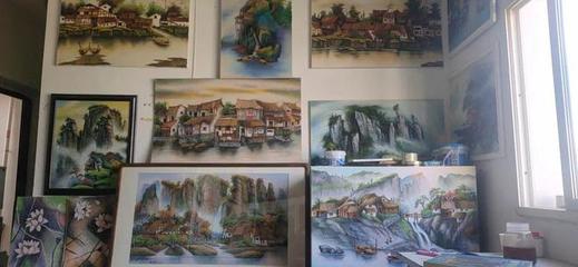 驚艷!星沙56歲保安用樹枝砂石作畫,網友:屈才了&hellip;