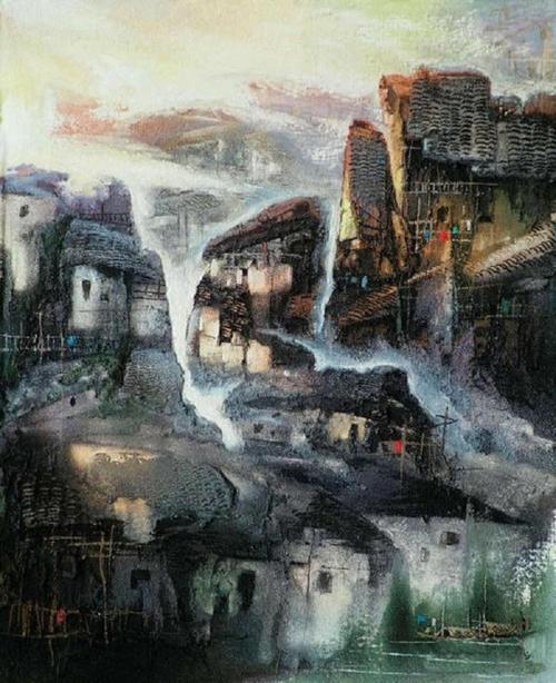 李軍聲和他的【砂石畫】藝術杰作